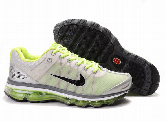 Nike Air Max 2009 For Mens Mesh Grey Black Volt